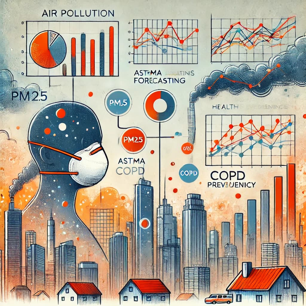 Forecasting Asthma and Analyzing COPD Prevalence